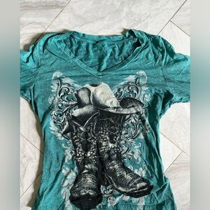 Rhinestone shirt